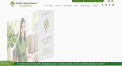 Desktop Screenshot of familyandmoneymatters.com