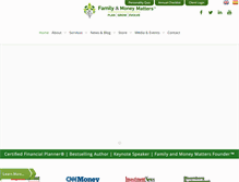 Tablet Screenshot of familyandmoneymatters.com
